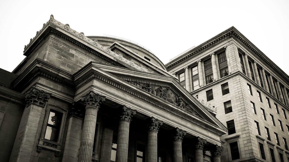 Architecture of major banking institution in Luxembourg