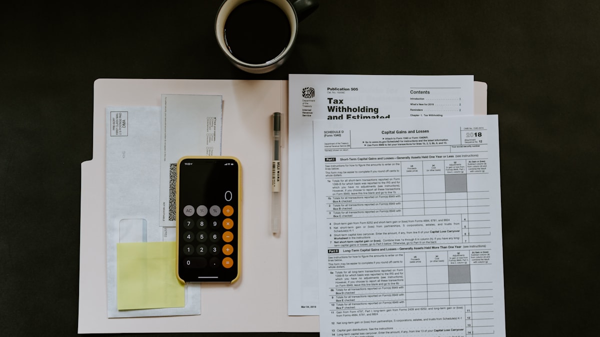 Monthly personal budgeting planner and financial notebook