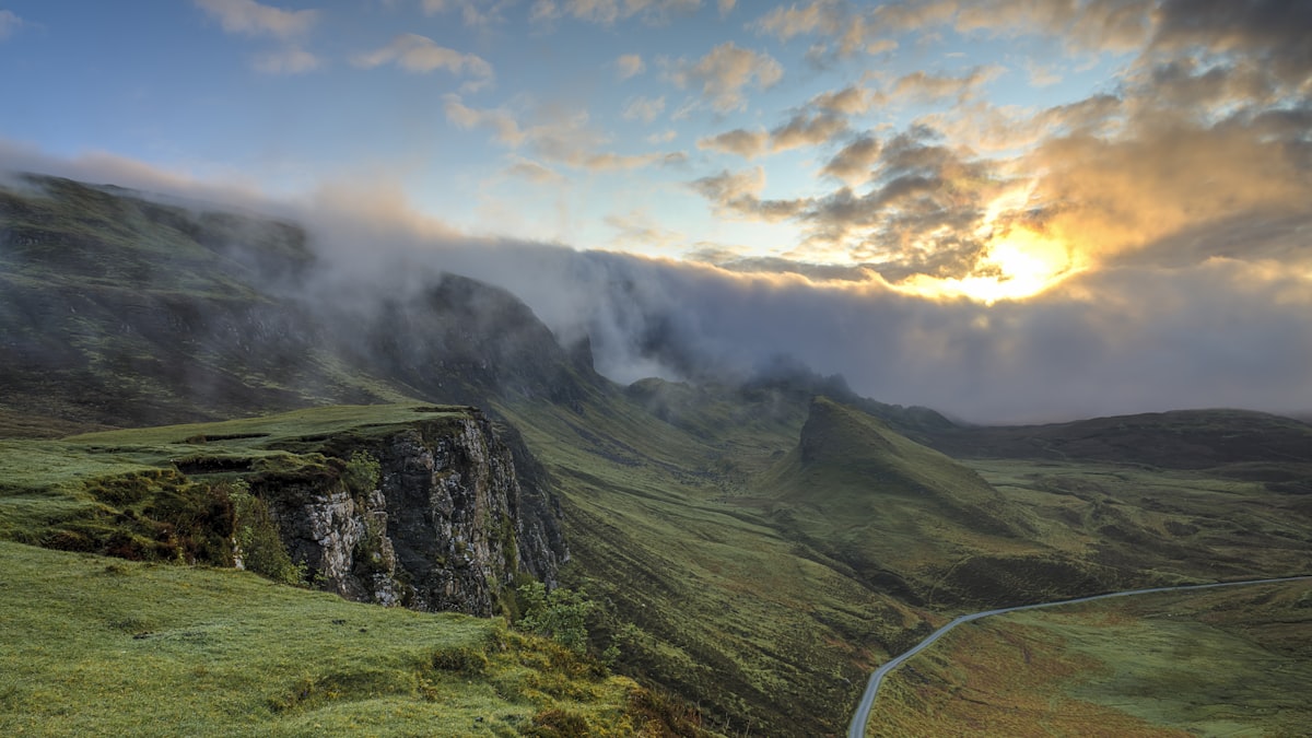 Sunrise path forward representing financial independence roadmap