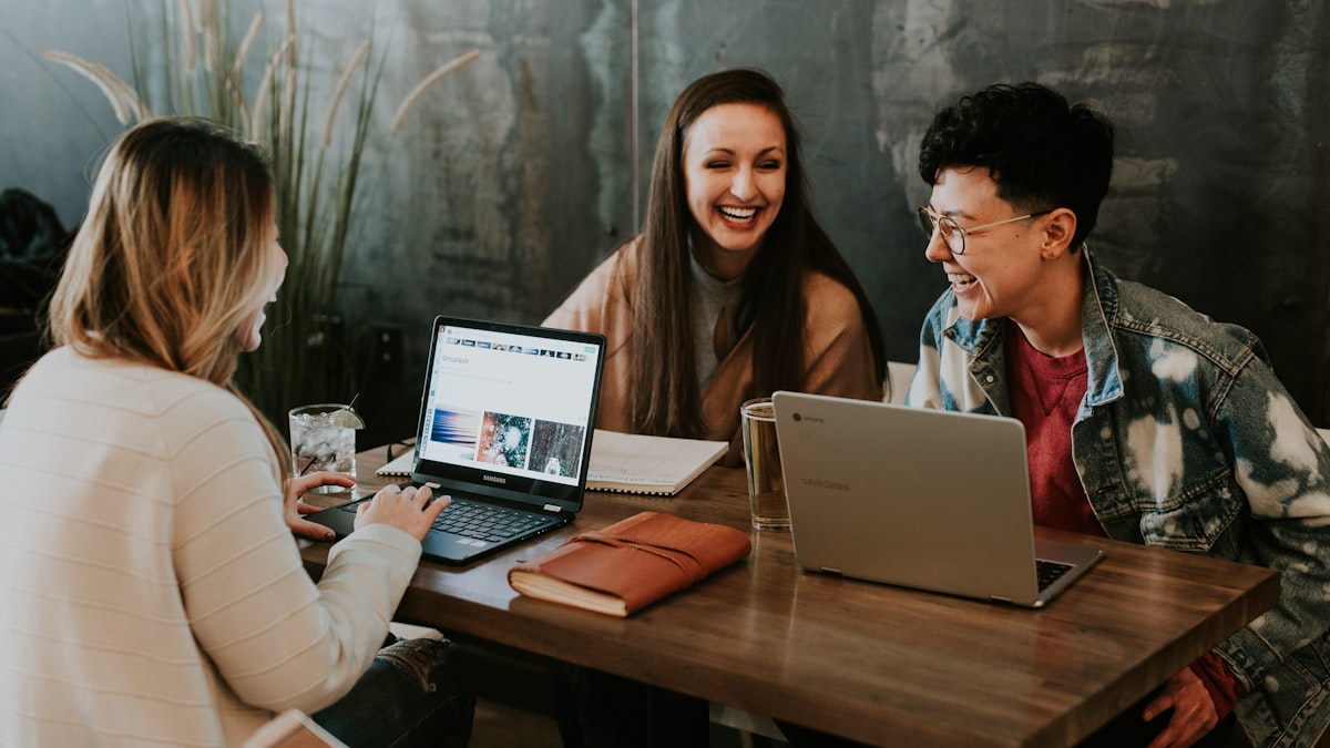 Young professionals discussing financial future in modern office